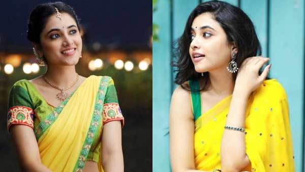 மின்விளக்கு வெளிச்சத்தில் ஜொலிக்கும் டாக்டர் பட நடிகை... எம்புட்டு அழகு!