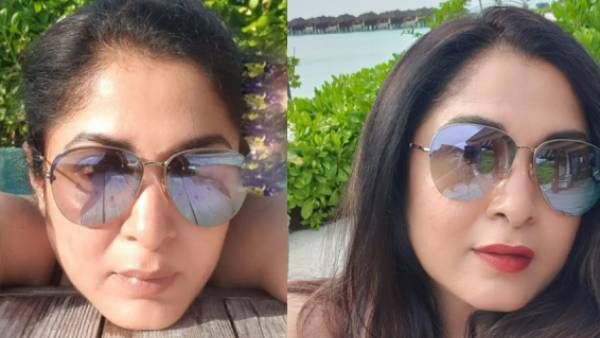 ஜில்லுன்னு நீச்சல் குளத்தில்.. ஜிவ்வுன்னு ஒரு போஸ்.. விழுந்து விழுந்து ரசிக்கும் ரசிகர்கள்