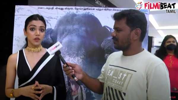 ராணாவுக்கும் உங்களுக்கும் கெமிஸ்ட்ரி எப்படி.. காடன் படத்தின் நாயகி ஸ்ரியா பேட்டி!