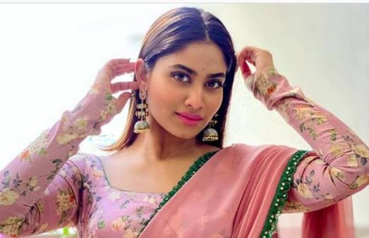 பிங்க் நிற சேலையில் கிளாமர் போட்டோ...ரசிகர்களை சூடேற்றும் ஷிவானி