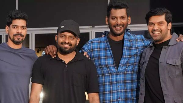 துபாயில் முதல்கட்ட படப்பிடிப்பை முடித்து திரும்பிய எனிமி படக்குழு