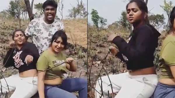 என்ஜாய் எஞ்சாமி.. தொப்புள் தெரிய ஆண் நண்பர்களுடன் ஆட்டம் போட்ட ஷாலு ஷம்மு.. தீயாய் பரவும் வீடியோ!