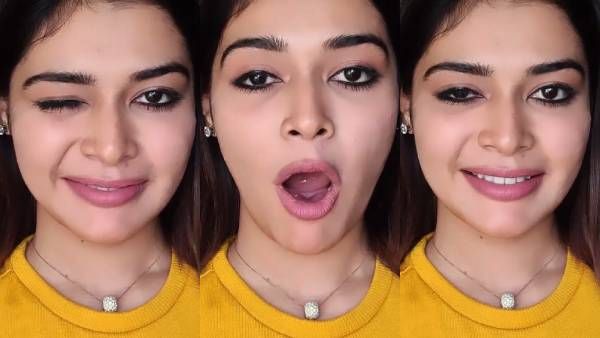 கண்ணடித்து… முத்தம் கொடுத்து சூடேத்தும் தர்ஷா குப்தா… ரொமான்டிக் வீடியோ !