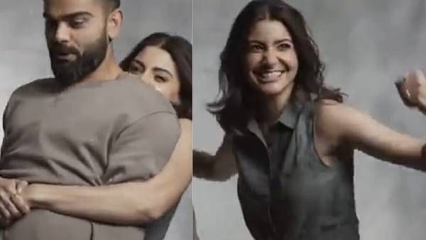 கணவர் விராத் கோலியை அலேக்காக தூக்கிய அனுஷ்கா ஷர்மா.. ஐபிஎல் கோப்பையை அவர் தூக்குவாரா?