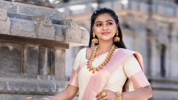 கவர்ச்சி டூ டிரெடிஷனல்...திடீரென புடவைக்கு மாறிய ஷாலு ஷம்மு