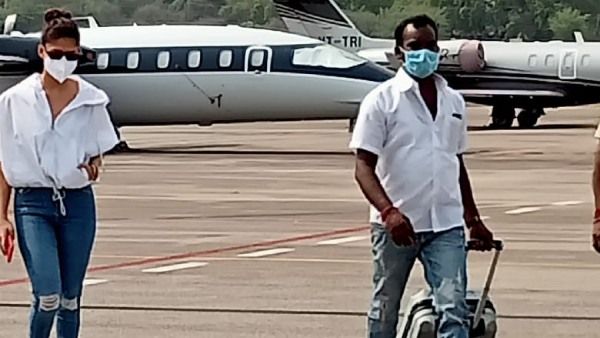 கிழிந்த பேண்ட்.. தொளதொள ஷர்ட்.. அண்ணாத்த படப்பிடிப்பிற்காக ஹைத்ராபாத்தில் லேண்டான நயன்!#Nayanthara