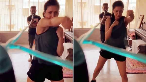 நேக்கா வளைந்து வளைந்து சண்டை போடும் ஸ்ருதி ஹாசன்…வைரல் வீடியோ !