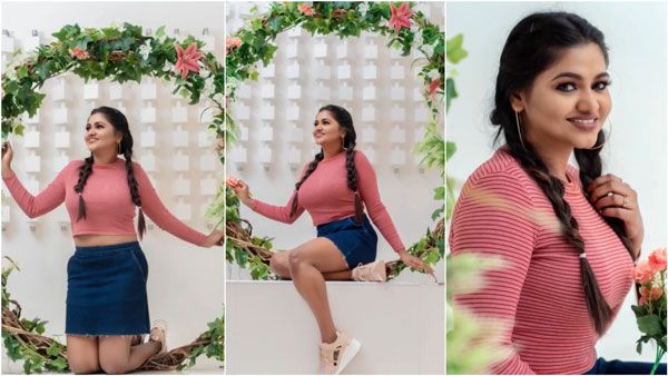 ரெட்டை ஜடையில்.. கொழுக் மொழுக் உடம்பை காட்டிய ஷாலு ஷாம்மு… வைரல் போட்டோஸ்!