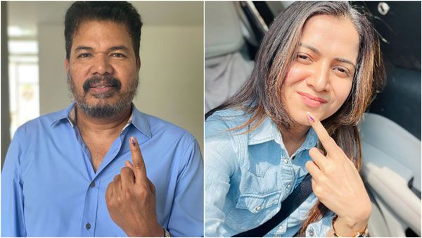 இயக்குநர் ஷங்கர் முதல் டிடி வரை.. ஓட்டுப் போட்ட பிரபலங்கள்.. வைரலாகும் புகைப்படங்கள்!