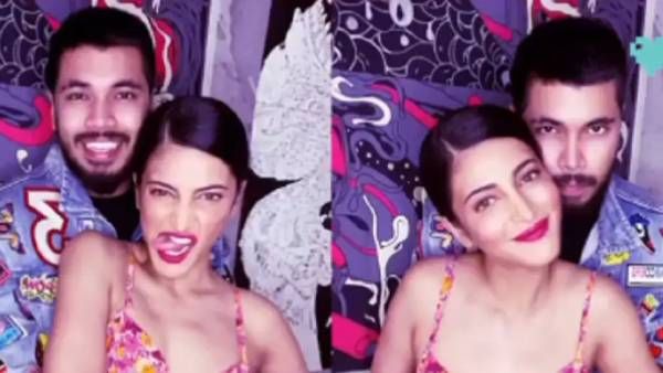 காதலருக்கு பிறந்தநாள் வாழ்த்து...நெருக்கமான ஃபோட்டோக்களை வெளியிட்ட ஸ்ருதிஹாசன்