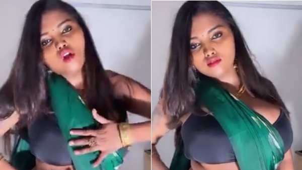 தடவி.. தடவி.. என்னா எக்ஸ்ப்ரஷன்.. எல்லை மீறும் இலக்கியா.. கழுவி ஊற்றும் நெட்டிசன்ஸ்!