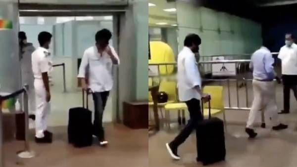 ஜார்ஜியா படப்பிடிப்பு ஓவர்...சென்னை திரும்பிய விஜய்...வைரலாகும் ஃபோட்டோஸ்