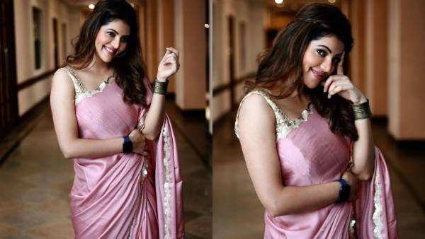 சிலுக்கு சேலையில் மனதை அள்ளும் நடிகை அதுல்யா!