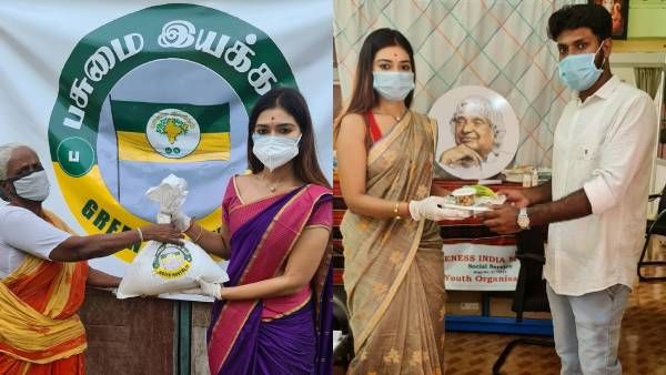 நல்ல மனசுக்காரி.. ராயபுரம் மீனவ மக்களுக்கு உதவிக் கரம் நீட்டிய தர்ஷா குப்தா.. குவியுது பாராட்டு!