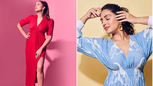 ஒரு பக்கத் தொடை அழகை காட்டி ஹாட் புகைப்படத்தை வெளியிட்ட வலிமை பட நடிகை!