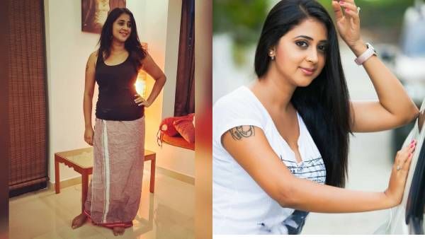 அடிக்கிற வெயிலுக்கு வேஷ்டி தான் காத்தோட்டமா இருக்கு.. நடிகை கனிகா!