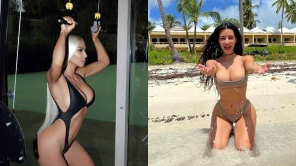 இப்படி வொர்க்கவுட் பண்ணா.. எல்லா பசங்களும் ஜிம்முக்கு வந்துடுவாங்களே.. இணையத்தை தெறிக்கவிடும் கிம்!