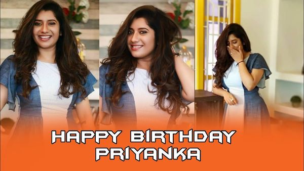 என்னாமா வாழ்த்துறீங்கப்பா.. துள்ளிக் குதித்த பிரியங்கா.. நெகிழ வைத்த வைரல் வீடியோ!