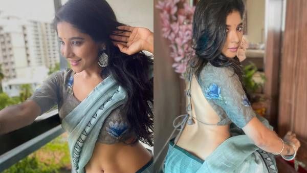 ஜாக்கெட்டுக்கு ஜன்னல் வைக்க சொன்னா.. கதவு வச்சி.. தோரணம் கட்டி தொங்க விட்டுருக்காங்களே சாக்‌ஷி!