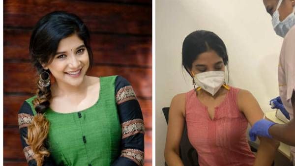 கொரோனா தடுப்பூசி செலுத்திக்கொண்டார் சாக்ஷி அகர்வால் !