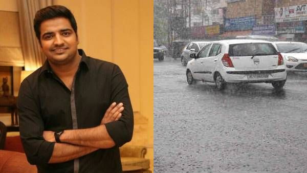 உங்களுக்குள்ள இவ்ளோ திறமையா.. சென்னை மழையை போட்டோ எடுத்த சதீஷ்.. பாராட்டும் ரசிகர்கள்!