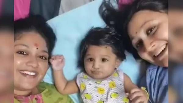 கணவருடன்.... மகனுடன்... புகைப்படம் வெளியிட்டு மகிழ்ந்த மேக்னா... கூட இருக்கறது யாரு?