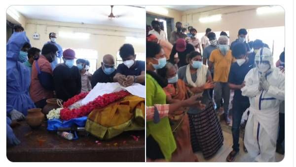 கடைசியாக மனைவியை தொட்டுப்பார்க்க கூட முடியாத துயரம்.. அருண்ராஜாவை பார்த்து கலங்கிய நடிகர்கள்!