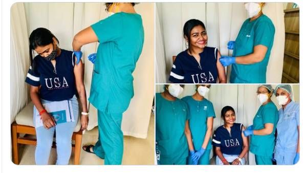 எந்த பாதிப்பும் இல்லை.. கொரோனா 2வது டோஸ் தடுப்பூசியையும் போட்டுக்கிட்டேன்.. ஷாலு ஷம்மு ட்வீட்!