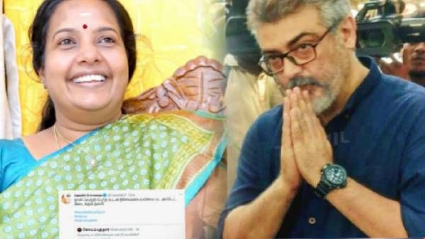 உங்களை ஜெயிக்க வச்சுட்டோம்.. வலிமை அப்டேட் கொடுங்க.. வானதியிடம் அடம்பிடிக்கும் அஜித் ரசிகர்கள்!