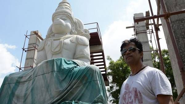 ஹனுமானுக்கு பிரம்மாண்ட கோயில் கட்டிய அர்ஜுன்... விரைவில் கும்பாபிஷேகம்