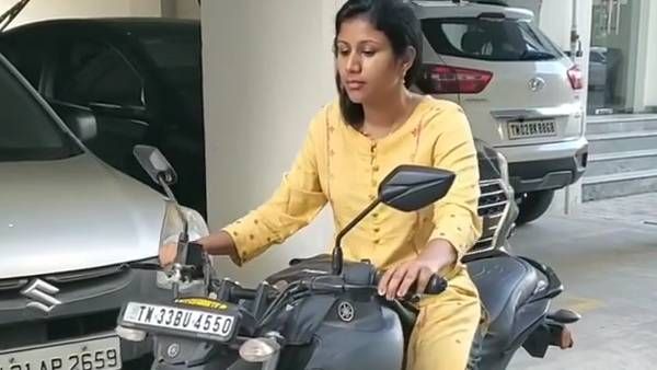 ரேஸூக்கு யார் வரீங்க... ஆலியா மானசாவின் வைரல் வீடியோ !