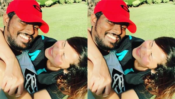 கட்டிபிடித்து கணவருடன் செல்ஃபி எடுத்த பிரியா அட்லி… இணையத்தில் டிரெண்டாகும் புகைப்படம் !