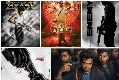 துப்பாக்கியுடன் ஃபஸ்ட்லுக்...மாஸ் காட்டும் ஹீரோக்கள்...ஓர் அலசல்