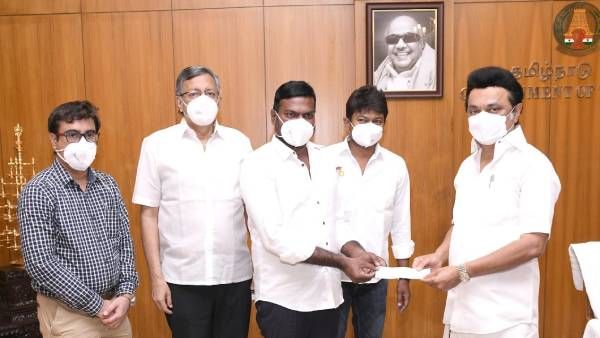 முதல்வர் நிவாரண நிதி...ரூ.2 கோடி அளித்த லைகா ப்ரொடக்ஷன்ஸ்