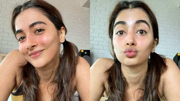 ஸ்டெய்டா பாத்தா க்யூட்டி சைட்ல பாத்தா நாட்டி.. நடிகை பூஜா ஹெக்டேவின் ரெட்டை ஜடை புகைப்படங்கள்!