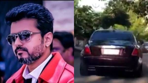 காஸ்ட்லி காரில் ஊர் சுற்றிய விஜய்...வேற லெவல் வைரலாகும் வீடியோ