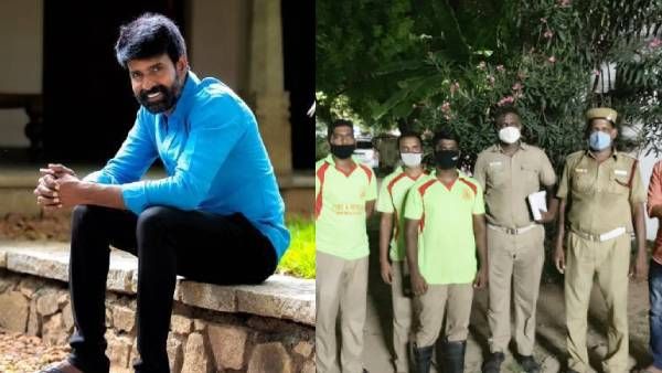 இந்த உலகம் எல்லா உயிர்களுக்குமானது... தீயணைப்புத் துறையினருக்கு சூரி நன்றி