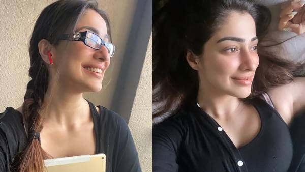 ஒரு பக்கம் சட்டையை கழட்டிவிட்டு.. கறுப்பு உடையில்.. கலக்கலாய் போஸ் கொடுத்த ராய் லக்ஷ்மி!