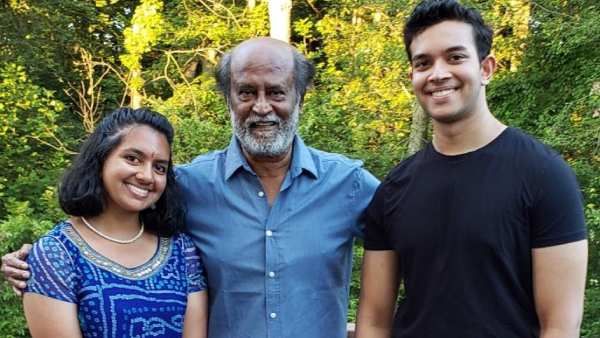 அமெரிக்காவில் ரசிகர்களை சந்தித்த ரஜினிகாந்த்.. தோளில் கையை போட்டு.. தீயாய் பரவும் போட்டோஸ்!