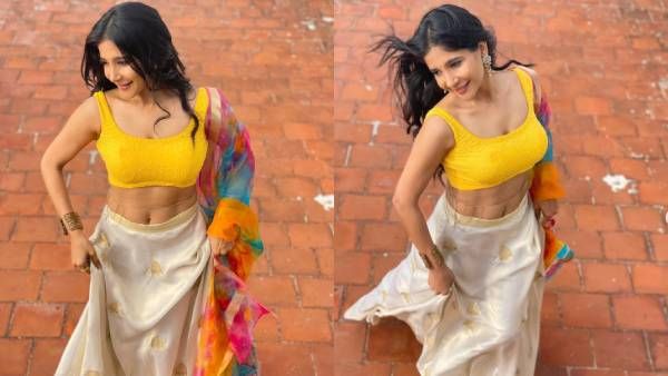 மொட்டை மாடியில் டாப் ஆங்கிளில் எடுத்த போட்டோஷூட்.. முன்னழகு தெரிய அதிர வைத்த பிக் பாஸ் பிரபலம்!