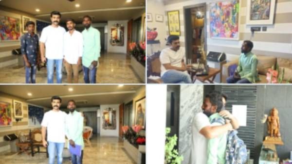 231 கி.மீ 4 நாட்களாக நடந்தே வந்த ரசிகர்கள்…. ஆரத்தழுவி நெகிழ்ந்த ராம் சரண் !