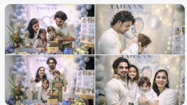 தனுஷ் பட வில்லன் நடிகரின் மகனுக்கு முதல் பிறந்தநாள்… வைரலாகும் புகைப்படம் !