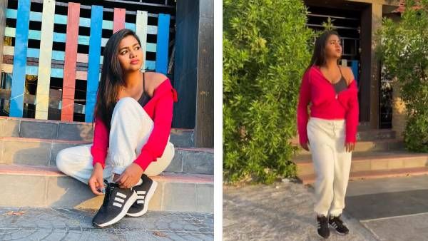 ஒரு பக்கம் கழட்டி விட்டு ஜாக்கிங்.. வீட்டு வாசலில் அலங்கோலமாய் அமர்ந்திருக்கும் ஷாலு ஷம்மு!