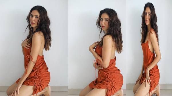 நழுவி விழும் ஆடையில் மூச்சு முட்ட வைக்கும் நடிகை சோனம் பாஜ்வா!