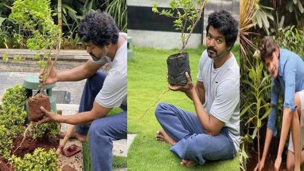 நாங்களும் மரம் நட்டோம்... லாக்டவுனில் அசத்திய திரை பிரபலங்கள்