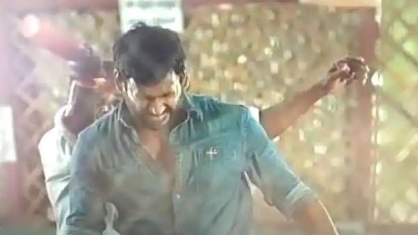 பாட்டிலால் தலையில் ஒரே அடி... சரமாரியாக அடிவாங்கும் விஷால்!