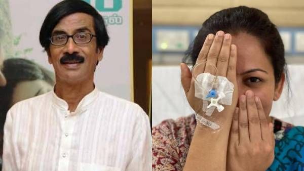 அழாதீங்க அச்சும்மா.. அது உங்களுக்கு செட்டாகாது.. எல்லாம் சீக்கிரம் சரியாகிடும்.. மனோபாலா ஆறுதல்!