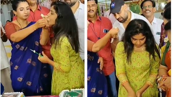 ஒரே வீட்டுக்குள்ள இரண்டு கொண்டாட்டம்.. அக்காவும் தங்கச்சியும்.. அடடா அடடா!