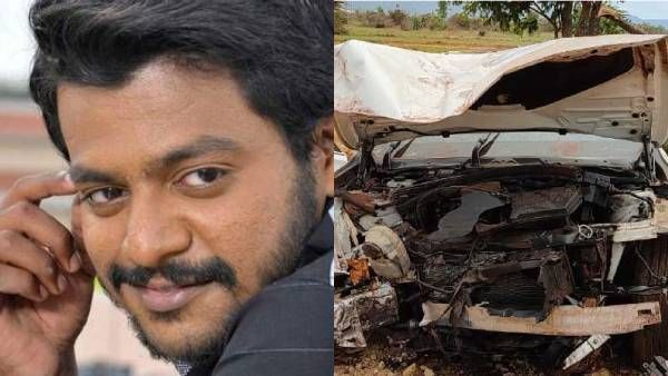 கோர விபத்து.. சுக்குநூறாக நொறுங்கிய கார்.. நூலிழையில் உயிர் தப்பிய 7ஜி ரெயின்போ காலனி பட நடிகர்