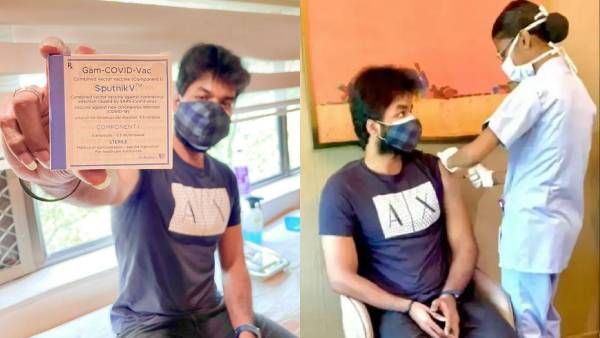 ஸ்புட்னிக் தடுப்பூசியை போட்டுக்கொண்டார் நடிகர் ஜெய்!